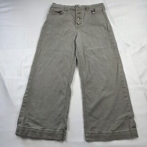 Scotch & Soda The Wave Jeans Womens 12/31 Gray Medium Wash High Rise Wide Leg